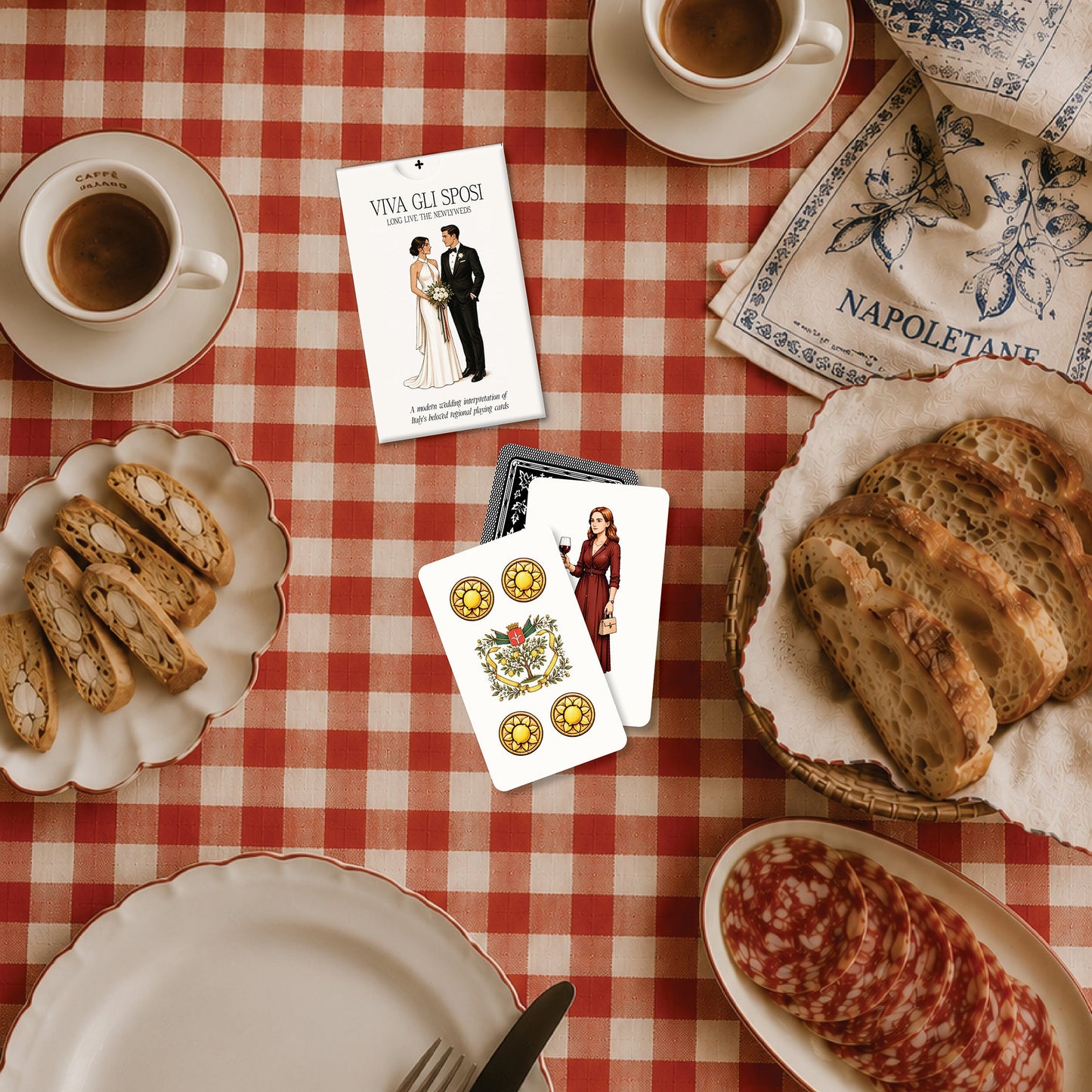 Italian Wedding Playing Cards