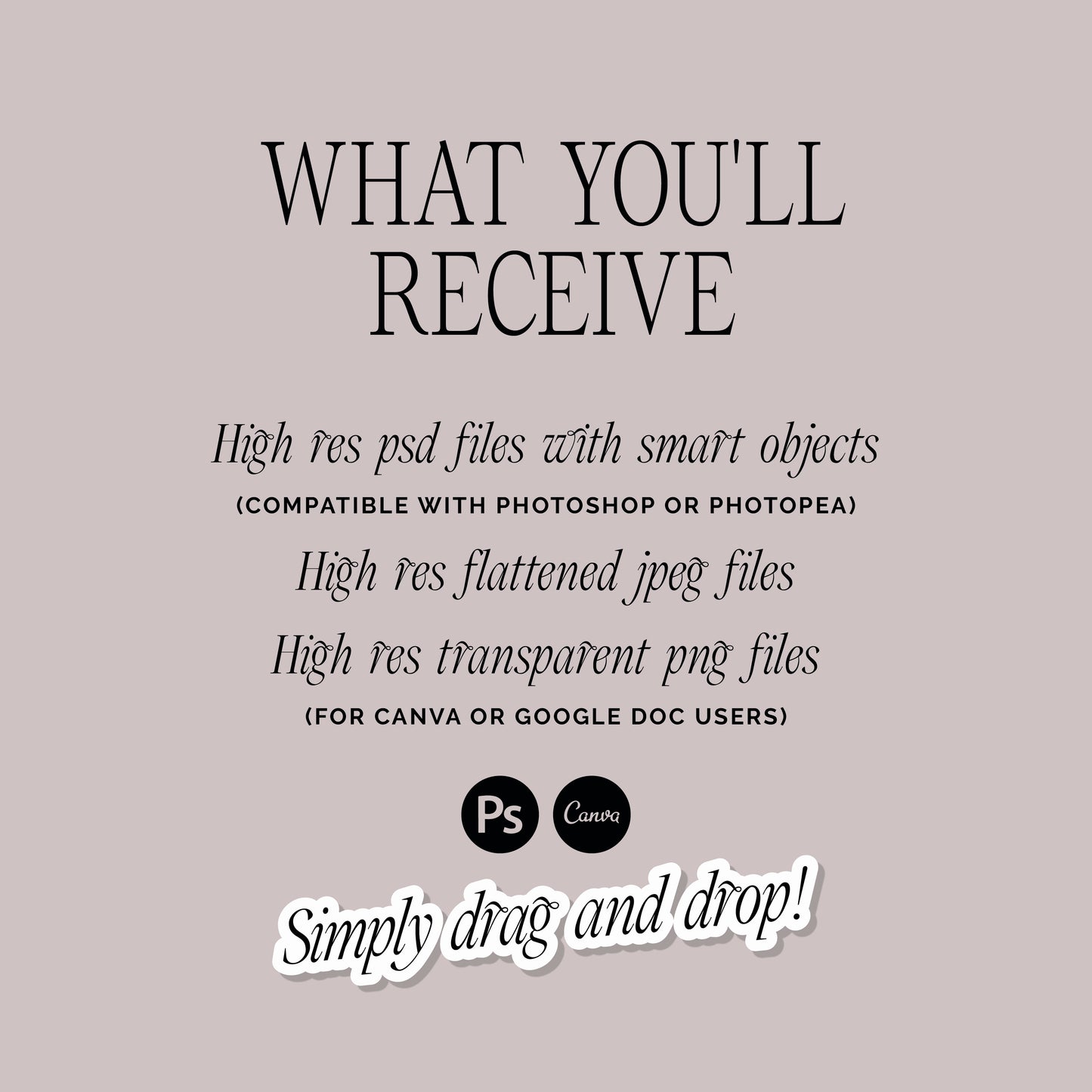 8 x Wedding/Event Stationery 'Cactus Corte' Bundle Mockups