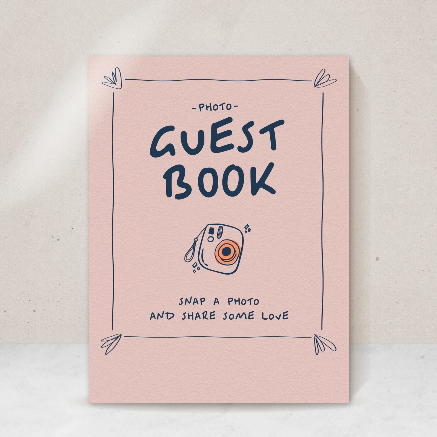 Baciami Guestbook Sign