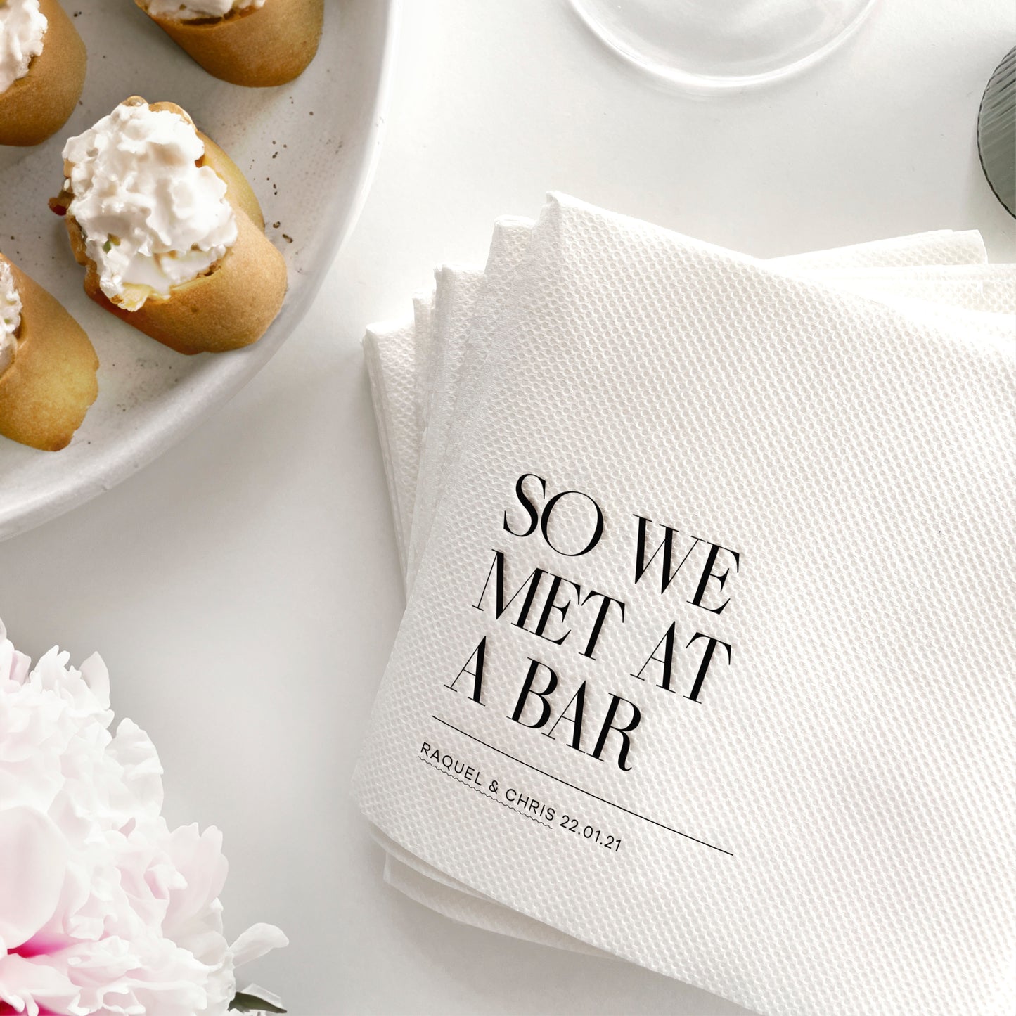 Ciel Cocktail Napkins