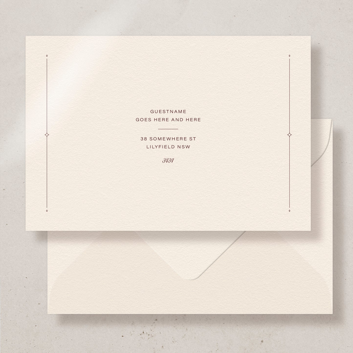 Morii Invitation Envelope