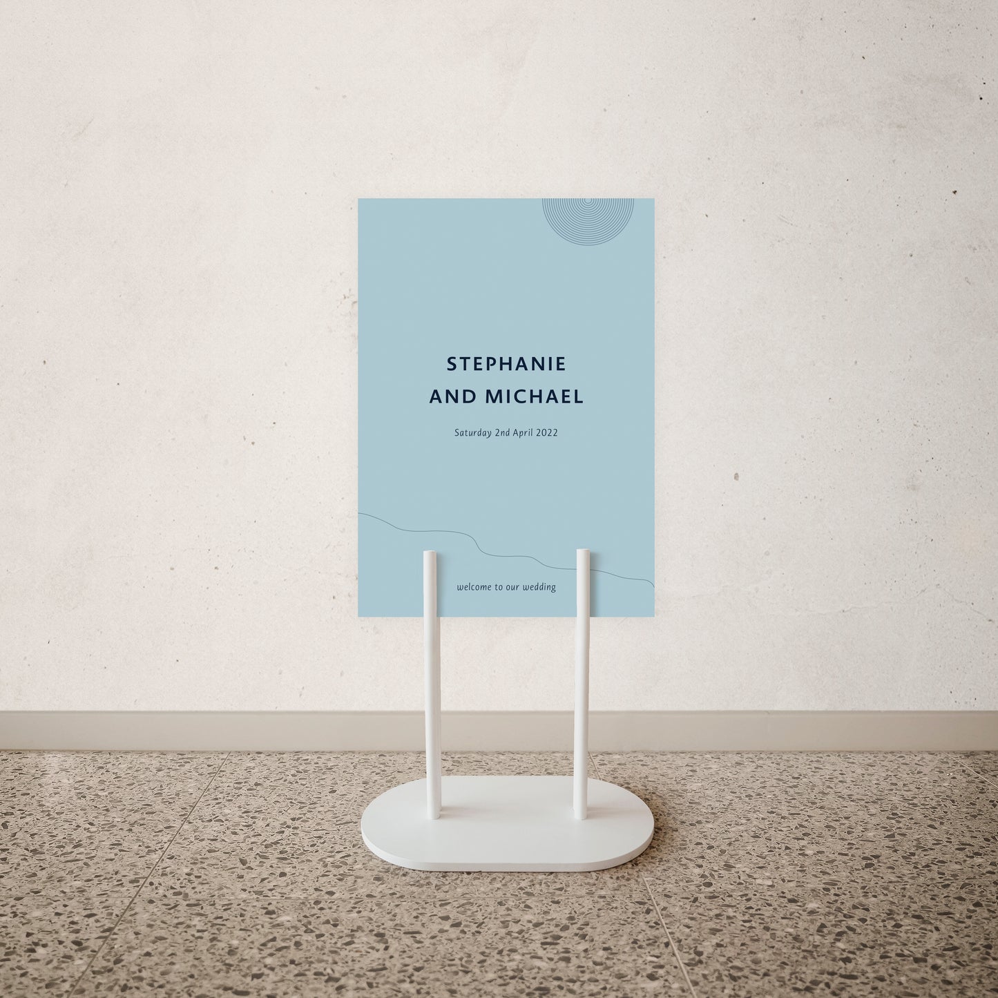 Frisson Welcome Sign