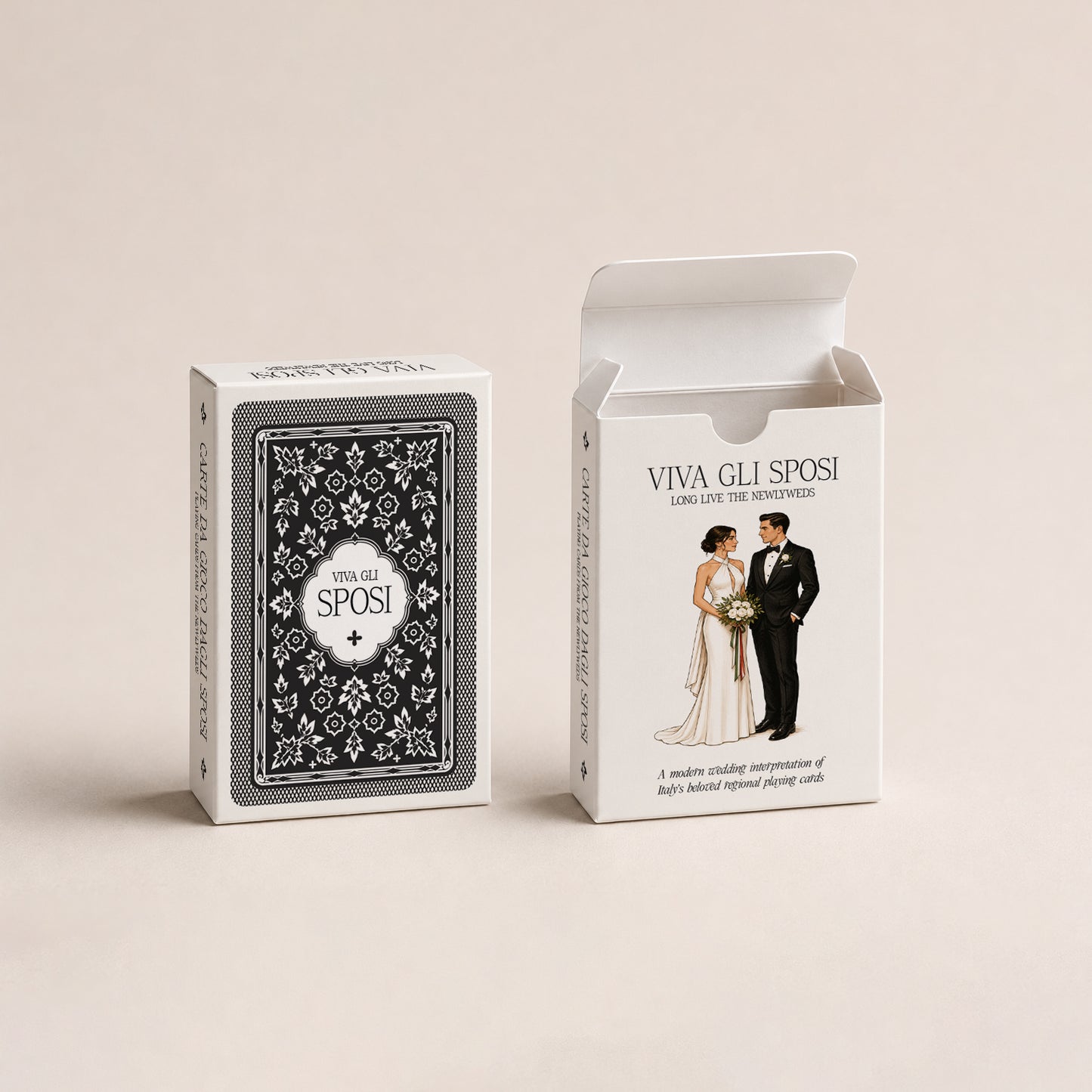 Italian Wedding Playing Cards