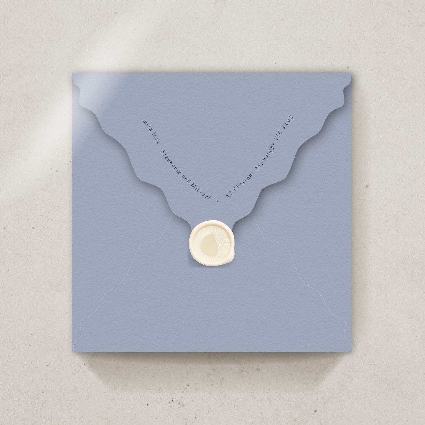 Frisson Invitation Envelope