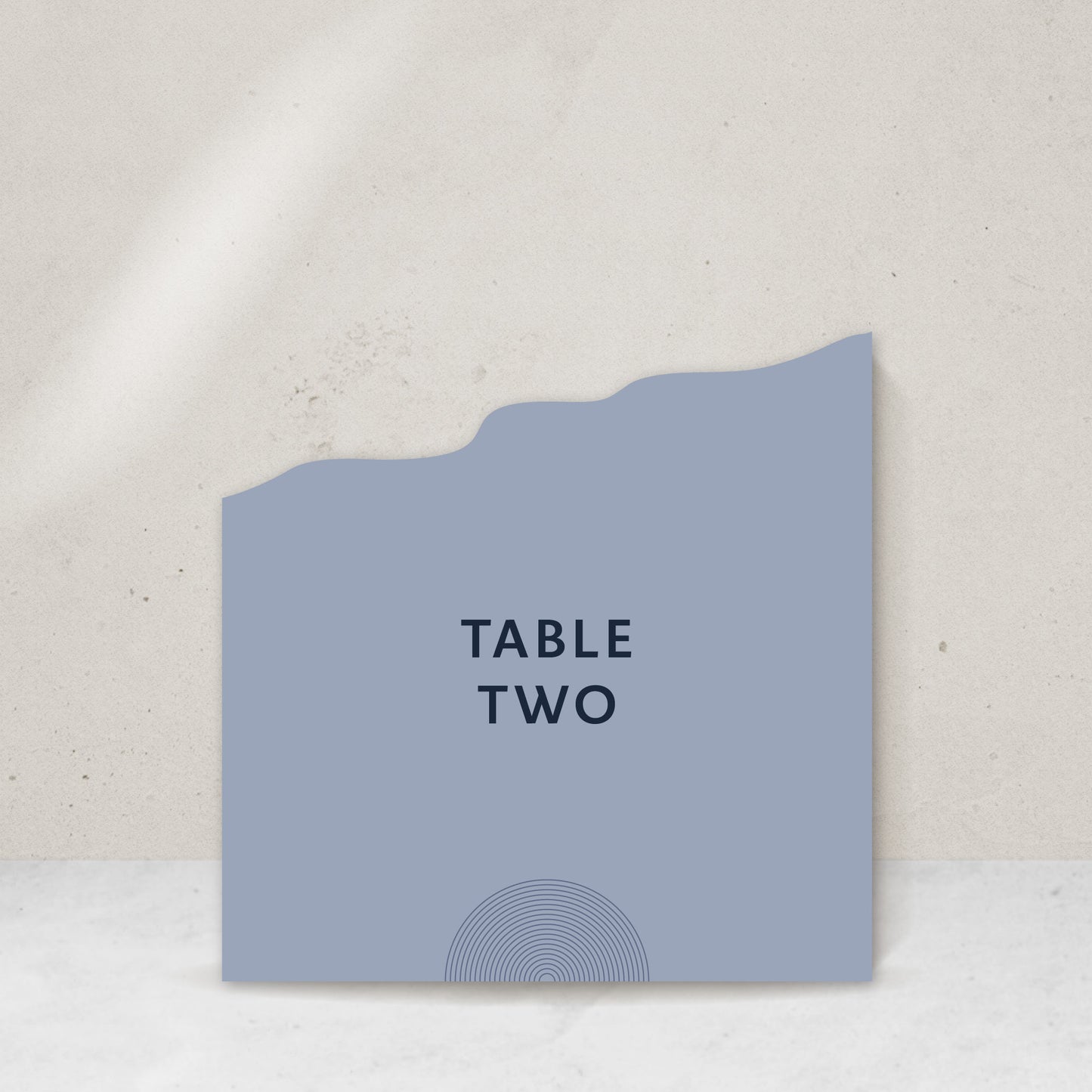 Frisson Table Number