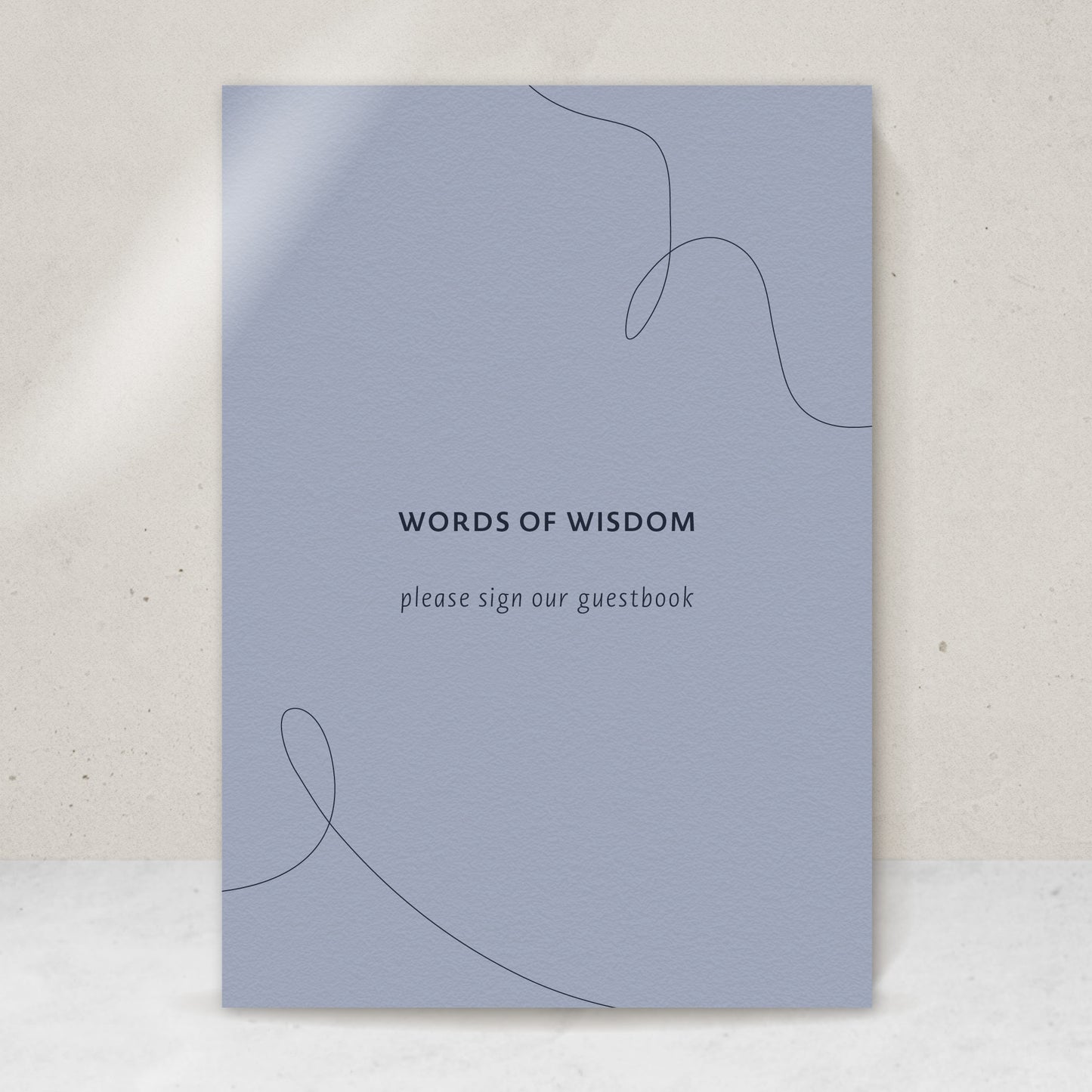 Frisson Guestbook Sign