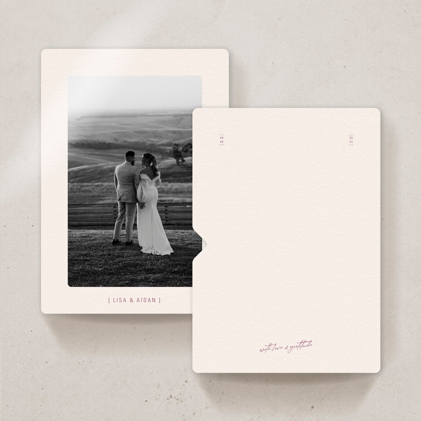 Redamancy Thank You card