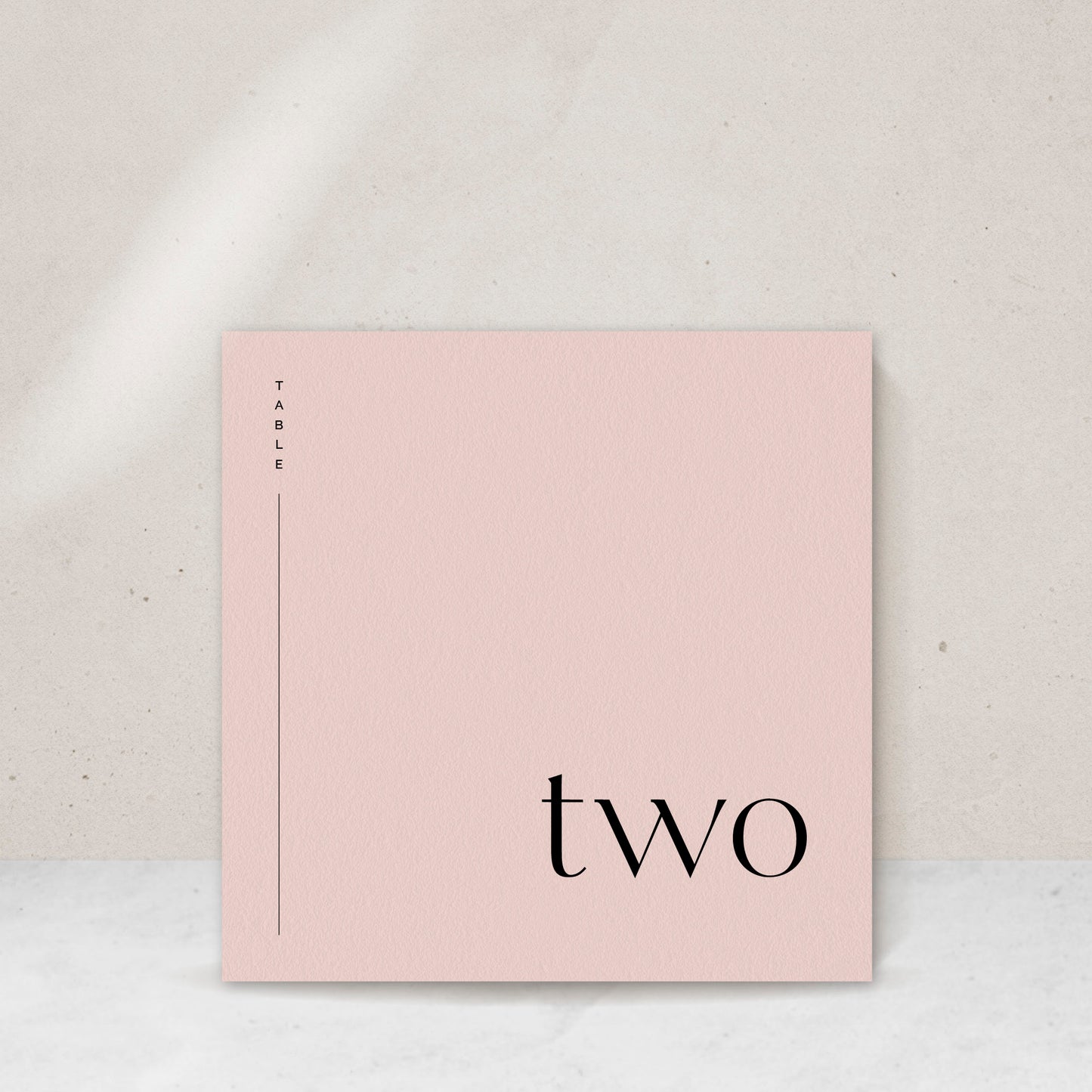 Insieme Table Number