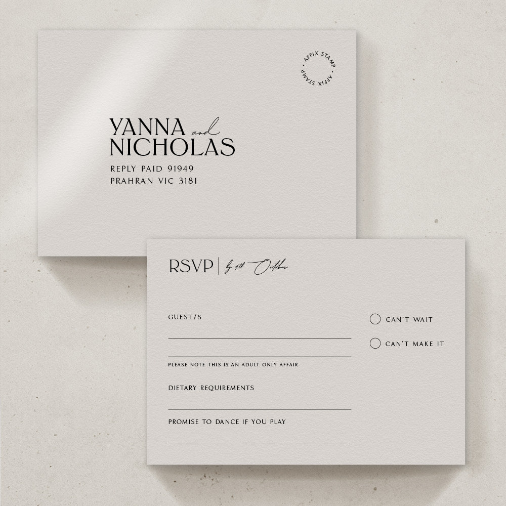 Yanna RSVP
