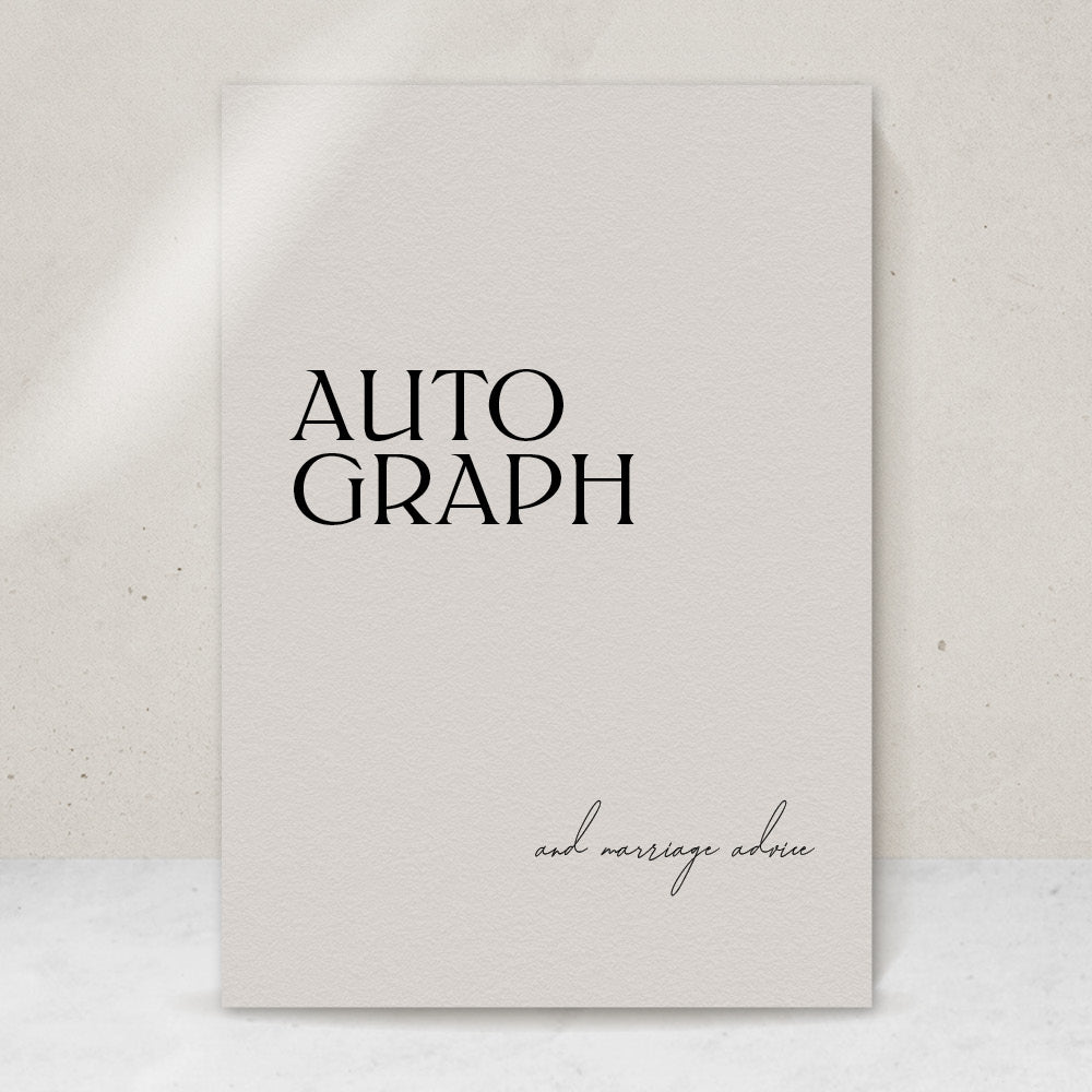 Yanna Guestbook Sign