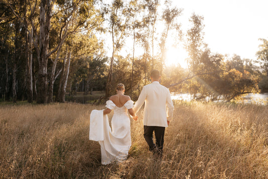 Dreamy New Year's Eve Wedding Under Twilight: A Glamping Fairytale