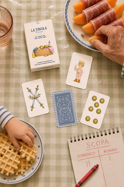 La Tavola Piccoli - Italian Playing Cards for Little Ones