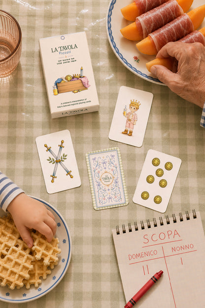 La Tavola Piccoli - Italian Playing Cards for Little Ones