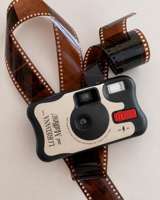 Kodak Funsaver Camera Sticker Dieline