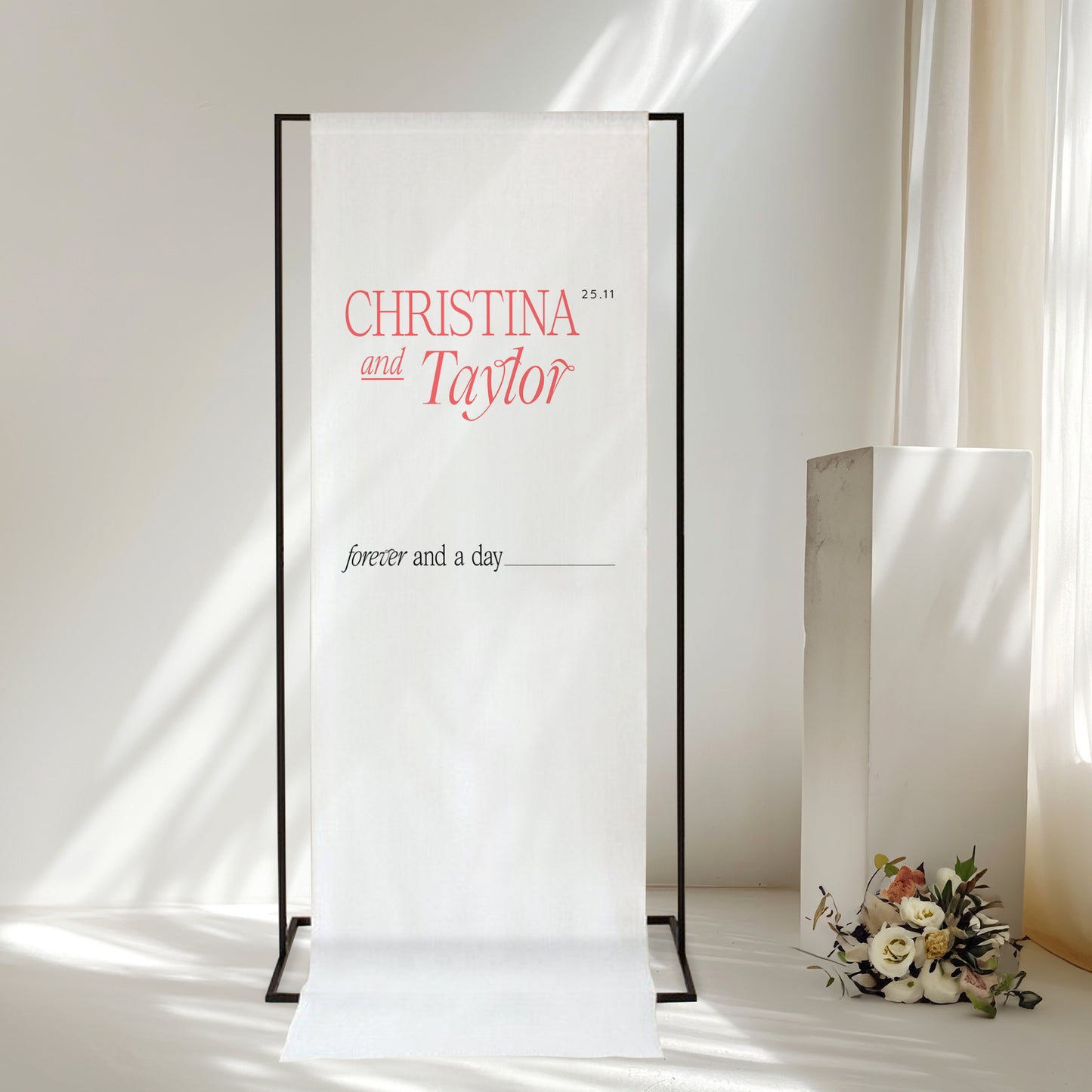 Balter Linen Welcome Sign