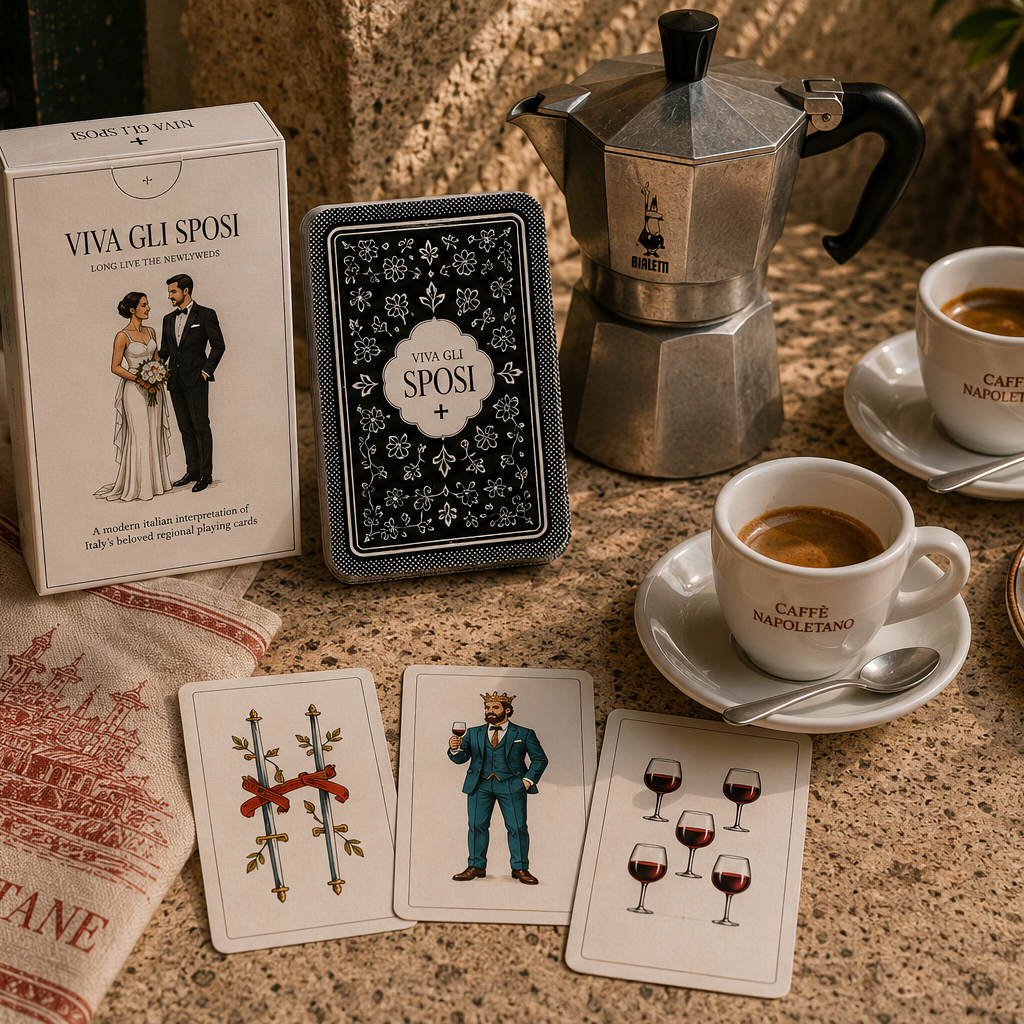 Italian Wedding Playing Cards