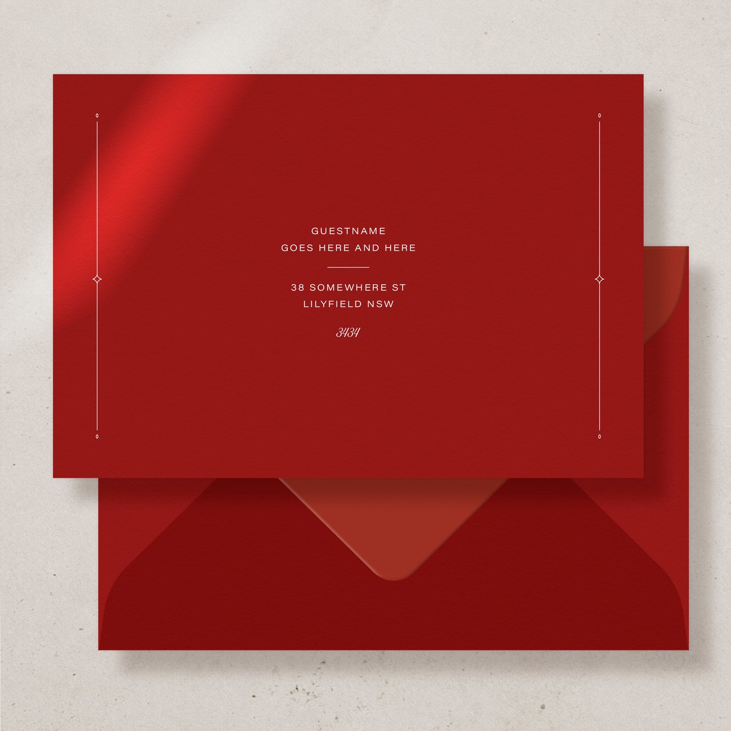 Morii Invitation Envelope