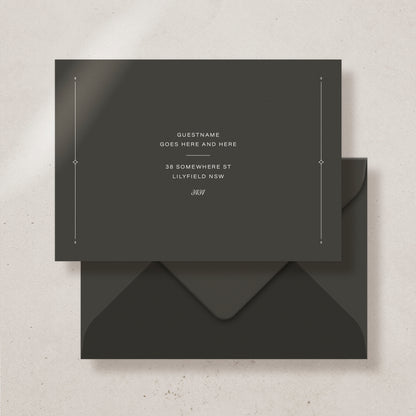 Morii Save the date/Thank you card Envelope