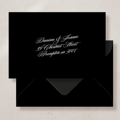 Regalia Invitation Envelope