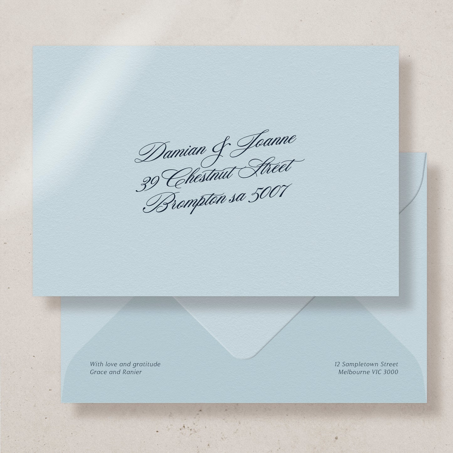 Regalia Invitation Envelope