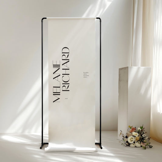 Sonder Linen Welcome Sign