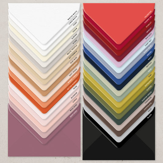 L'Amore Save the date/Thank you card Envelope