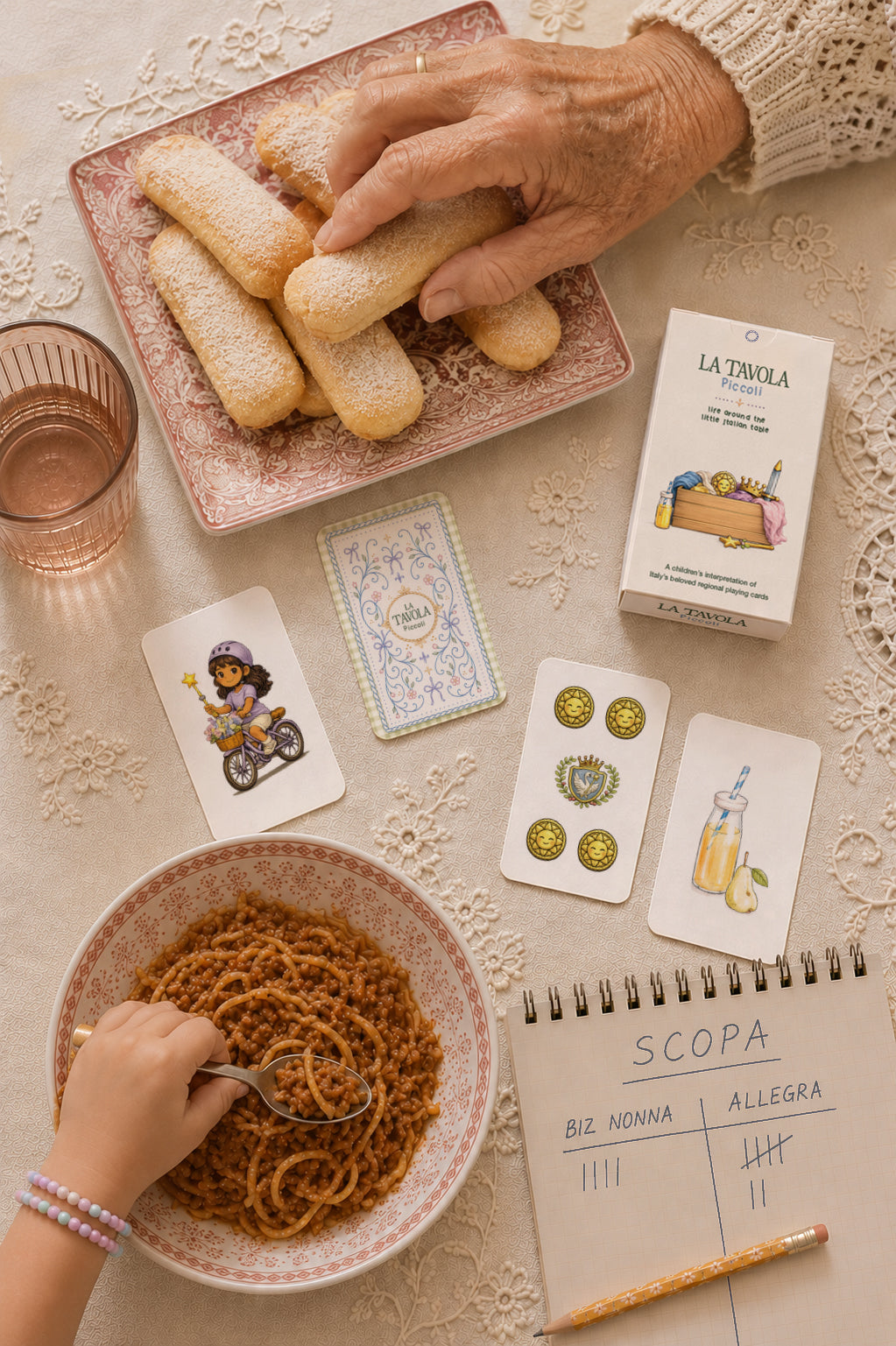 La Tavola Piccoli - Italian Playing Cards for Little Ones