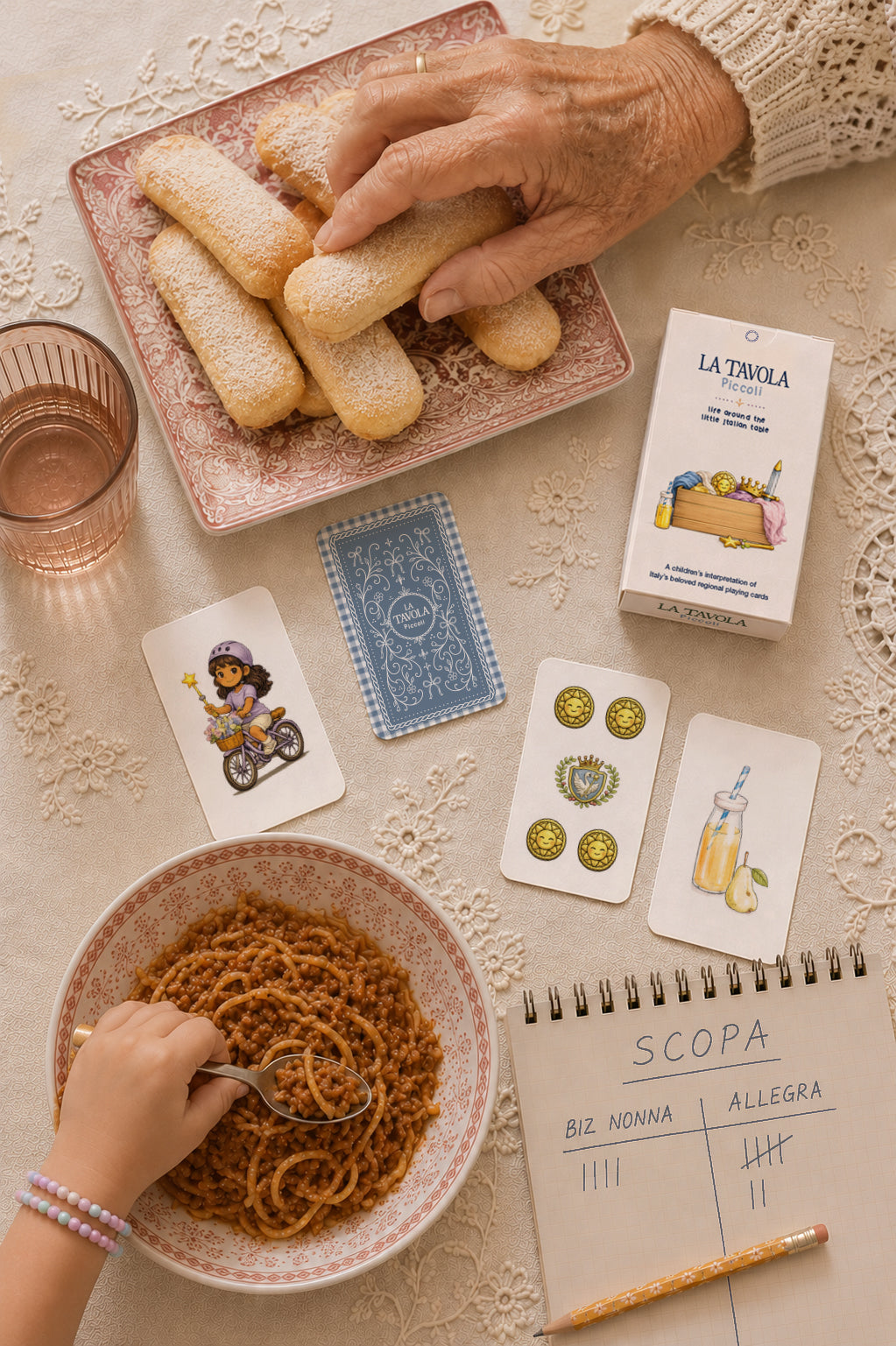 La Tavola Piccoli - Italian Playing Cards for Little Ones
