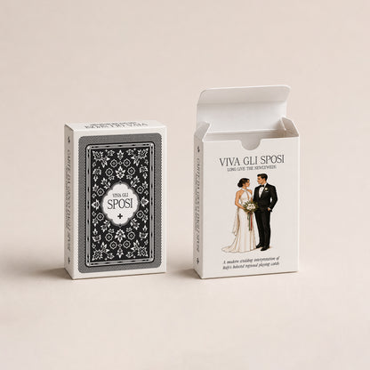 Italian Wedding Playing Cards