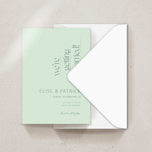 Agape Save the date/Thank you card Envelope