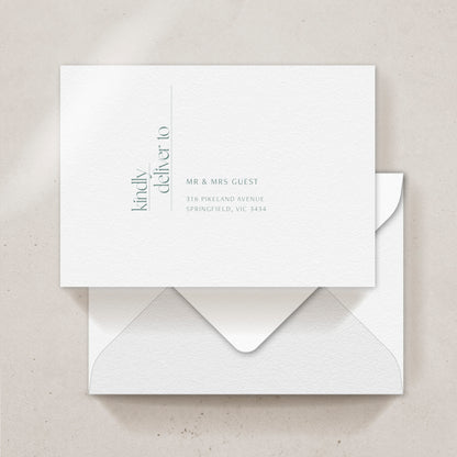 Agape Save the date/Thank you card Envelope