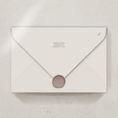 Asteria Invitation Envelope