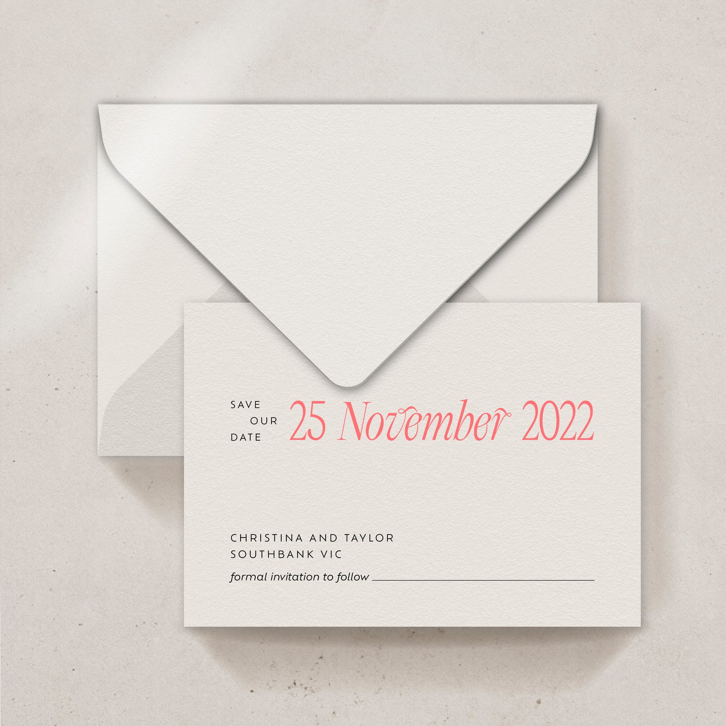 Balter Save the date/Thank you card Envelope