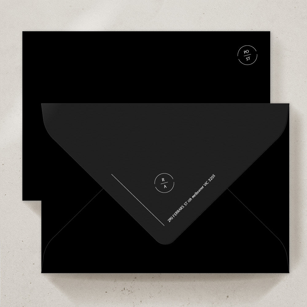 Scintilla Invitation Envelope