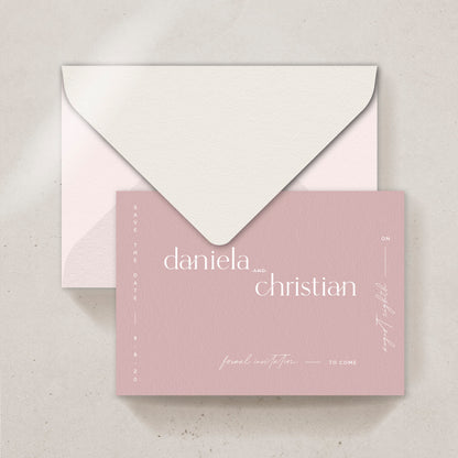 Insieme Save the date/Thank you card Envelope